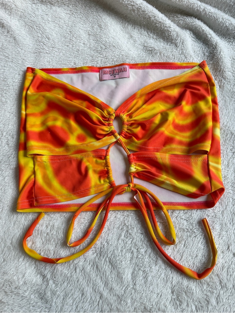 🧡💛Mcewan Orange Swirl Rave Set💛🧡 - Picture 4 of 8